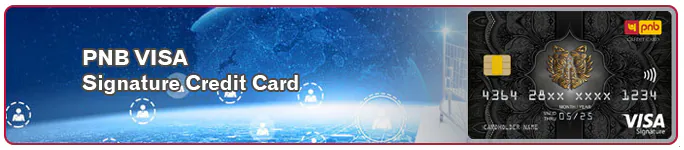 PNB Visa Signature Credit Card